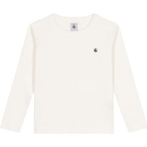 Petit Bateau Shirt met lange mouwen voor kinderen en jongeren, Marshmallow, 12 jaar