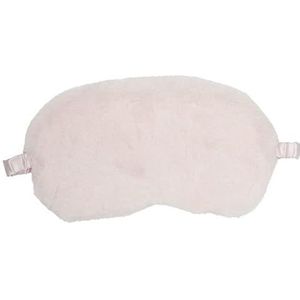 Draeger slaapmasker slaapmasker roze ultra zacht gewicht kunstbont