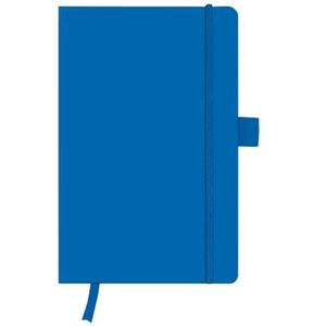 Herlitz A5 lege mijn boek klassieke hardcover notebook met boek lint en pen lus - blauw