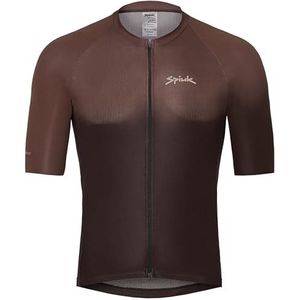 spiuk carbonite jersey met korte mouwen bruin
