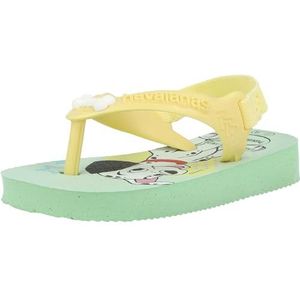 Havaianas Baby Disney Classics II Teenslippers voor kinderen, uniseks, Groene tuin, 28 EU