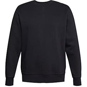 edc by Esprit Gerecycled: effen sweatshirt, zwart, XS