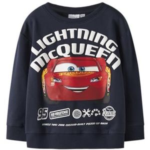 NAME IT Nmmosvaldo Cars Nreg Sweat Bru Wdi, navy blazer, 92