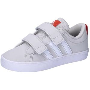 adidas Vs Pace 2.0 Kinderschoenen, uniseks, voor volwassenen, grijs/wit/rood (Grey One Ftwr White Preoved Red), 32 EU