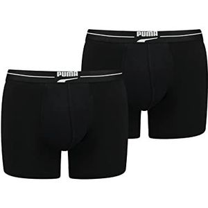 PUMA Heren Gentle Retro Boxer Briefs, Black Combo., XL