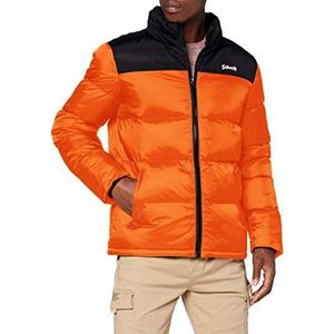 Schott NYC Utah Uniseks donsjack, Oranje, 3XL