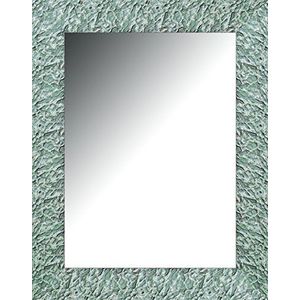 Linnen Levante da0135p-9 spiegel decoratie kleedkamer/hoofdeinde, 162 x 52 cm, zilver