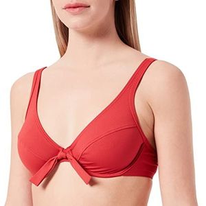 ESPRIT Dames Hamptons Beach RCS Uw.Bra Bikini, Rood, 100B