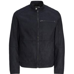 JACK&JONES JJEDYLAN Biker Jacket NOOS Bikerjack, Jet Black, M, jet black, M