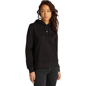 Calvin Klein - Gebreide Trui - Zwart - Katoen - Hooded - Lange Mouwen