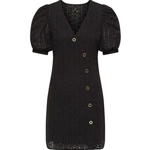 nolie Dames mini-jurk 19223101-NO01, zwart, S, dames mini jurk, S
