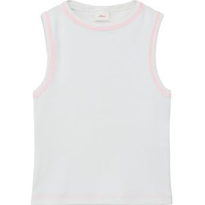Tanktops - Ronde Hals - Mouwloos - Geribbelde Structuur - Slim Fit