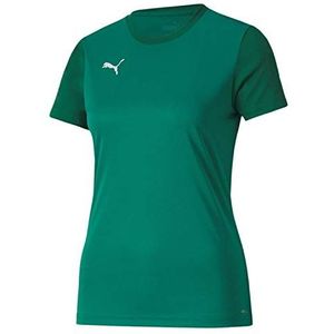 PUMA - teamGOAL 23 Sideline Tee W - T-shirt - Pepper Green-Power Green