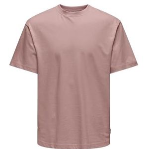 ONLY & SONS Onsfred Life RLX Ss Tee Noos, Ash Rose, XS