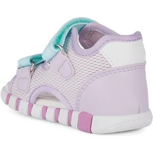 Geox Baby meisje B Iupidoo Gir sandaal, roze lilac, 22 EU