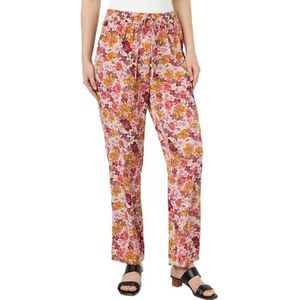 usha Stoffhose Shorts voor dames, Wollweiss Mehrfarbig, XXL