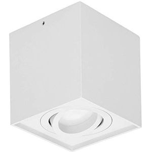 Orno Carolin plafondlamp vierkant GU10 IP20 35W Max (gloeilamp apart kopen) (wit)