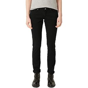 s.Oliver Slim Jeans voor dames, zwart (black 9999), 32W x 32L