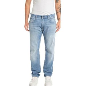 Replay Heren Comfort Fit Jeans Rocco, 010, lichtblauw, 30W x 34L
