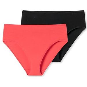 Schiesser Dames 2 Pack Tai Slip biologisch katoen 95/5 biologisch ondergoed, gesorteerd 9_180070, 36, Gesorteerd 9_180070, 36