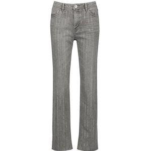 TAIFUN - Jeans - Grijs - Regular Fit - 5-pocket-style - Licht gewassen