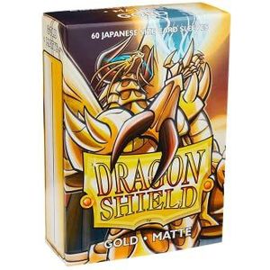 Dragon Shield - Matte Japanese Size Sleeves 60Pk - Gold