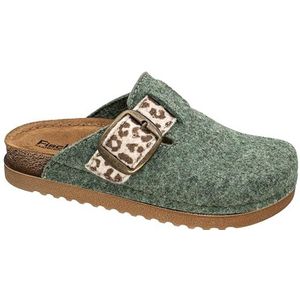 Fischer Dames Jutta pantoffels, gras, 37 EU, gras., 37 EU