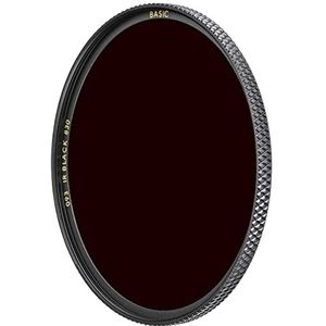 B+W Infraroodfilter zwart-rood 093 Basic 86mm