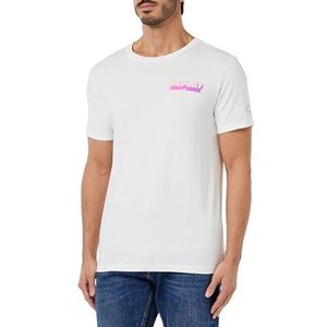 Replay Heren T-shirt, Optical White 001, XS