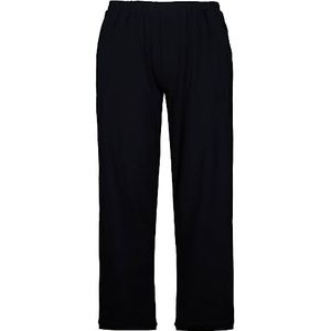Ulla Popken Dames pyjamabroek, effen, rechte pijpen, pyjamabroek, Outerspace., 42-44