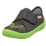 superfit Bill Platte pantoffels voor jongens, Zwart 0040, 36 EU Breed