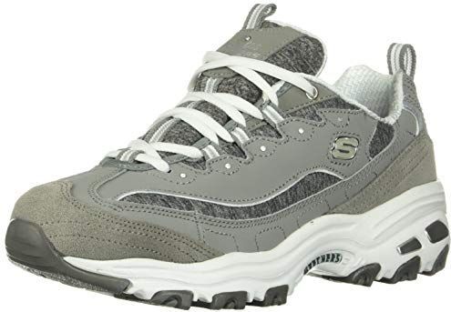 Skechers - D‘Lites - Sneakers - Grijs - Breed Model