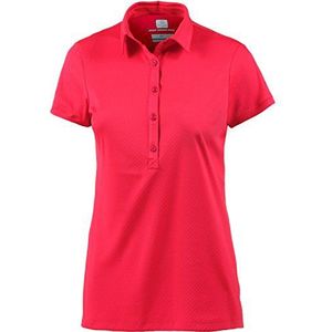Columbia Poloshirt voor dames, rood, XS