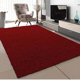 Sanat tapijt, woonkamer, rood, hoogpolig, langpolig, modern, afmetingen: 160 x 230 cm