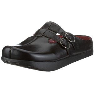 Earth Dames Dharma Klompen & Muiltjes, Zwart, 37 EU