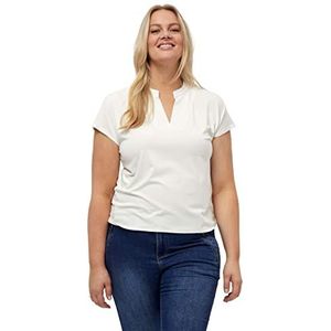 Peppercorn Dames Rosalinda Tee T-shirt, Gardenia, 56 Grote maten