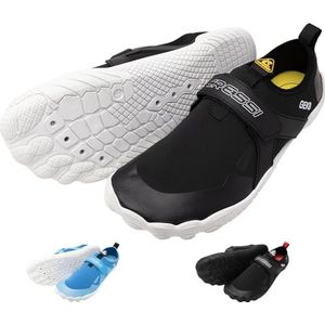 CRESSI Geko Schoenen Zwart/Wit 46 - Unisex Rock Schoen Ideaal voor een meeslepende ervaring in het aquatische milieu met een directe verbinding met de zeebodem, zwart/wit, 46