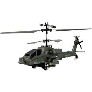 Apache AH-64 helikopter coaxiaal 3,5-kanaals RTF incl. afstandsbediening, accu, oplaadkabel, 250 mm, donkergroen