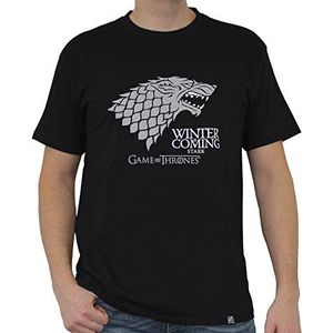 ABYstyle - Game of Thrones - T-Shirt - Winter is Coming - Heren - Zwart (XL)