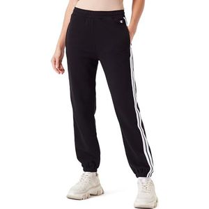 Champion Legacy American Summer W - Spring Terry Regular Elastic Cuff trainingsbroek, zwart, M dames SS24, Zwart, M