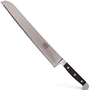 Güde bred knife ""Franz Güde Forged Double Bolster with Pom Handle Polished Black, Double