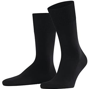 FALKE Heren Sokken ClimaWool M SO Wol Lyocell Eenkleurig 1 Paar, Zwart (Black 3000), 45-46