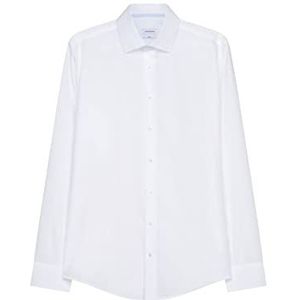 Seidensticker Zakelijk overhemd voor heren, wit, 36 NL
