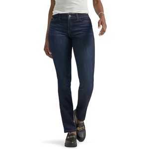 Lee Dames Petite Ultra Lux Comfort met Flex Motion Straight Leg Jean, Niagara, 12 Petite