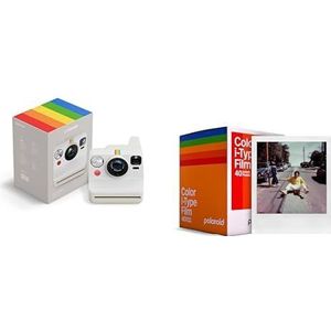 Polaroid - Now Generation 3 - Instantcamera + kleurenfilm (40 filmpakket) - Wit