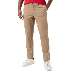 Tommy Hilfiger Heren Chino Denton Bedrukte Structuur MW0MW35637, Chino, Khaki, 2828, Kaki (Safari Canvas), 28W x 28L
