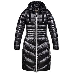 Dolomite Dames Ws Corvara Satin Parka, zwart, One Size