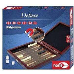 Noris Deluxe Backgammon (Duits, Frans, Italiaans, Engels)
