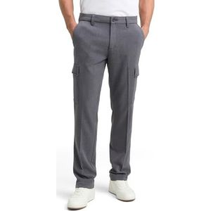 TOM TAILOR Herenbroek, 10617 - Black Grey Melange, 36W / 34L