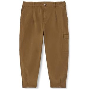 s.Oliver Dames Chino 7/8 Relaxed fit, Groen, 46